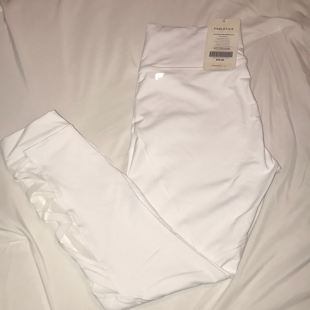 Fabletics high-waisted Mesh powerhold 7/8 legging